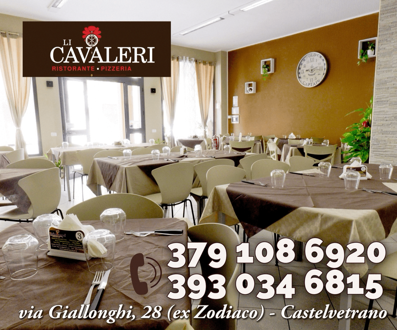 Li Cavaleri H2 dal 21 settembre 
