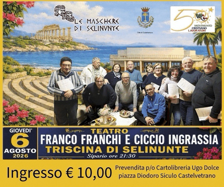 Commedia Elio fino al 6 agosto A5